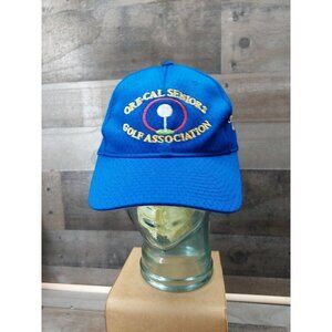 Ore-Cal Seniors Golf Association Rider Cup 2022 North Team Blue Hook N Loop Hat